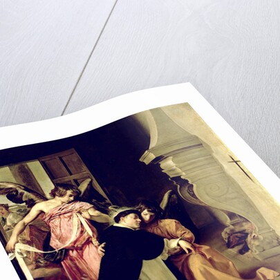 Temptation of St.Thomas Aquinas by Diego Rodriguez de Silva y Velazquez