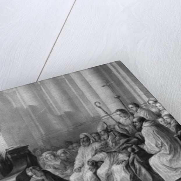 St. Augustine preaching before Valere, Bishop of Hippo by Carle van Loo