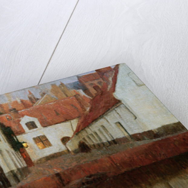 Little Town on the Edge of the Water, at Dusk, 1899 by Albert Baertsoen