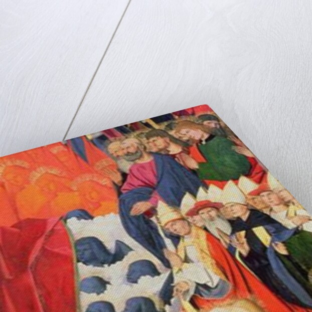 The Coronation of the Virgin, completed 1454 by Enguerrand Quarton