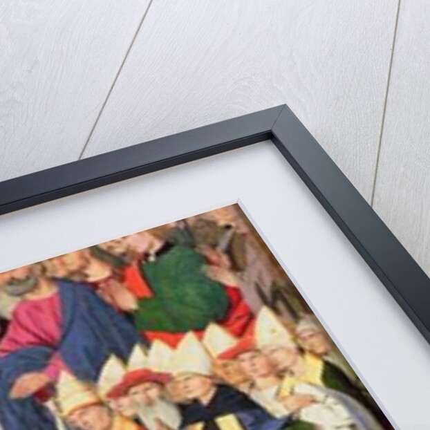 The Coronation of the Virgin, completed 1454 by Enguerrand Quarton