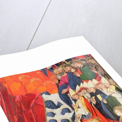 The Coronation of the Virgin, completed 1454 by Enguerrand Quarton