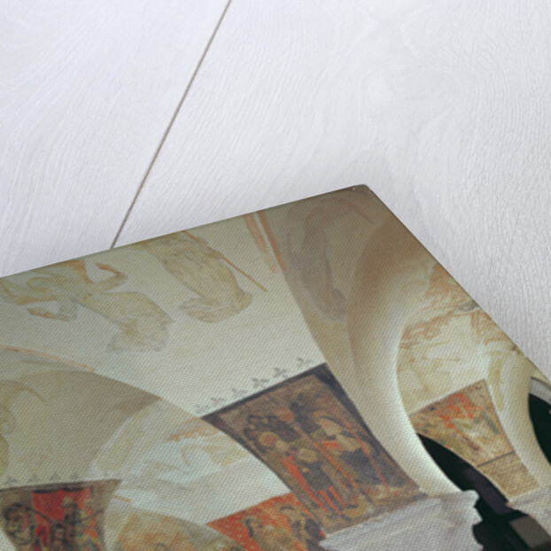 View of the crypt church by Anonymous