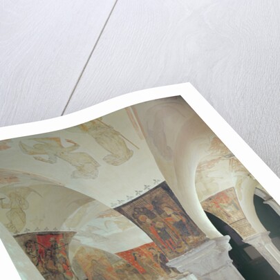 View of the crypt church by Anonymous