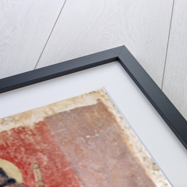 St. Brendan of Ireland, mural from the crypt, c.1480-1540 by School Flemish