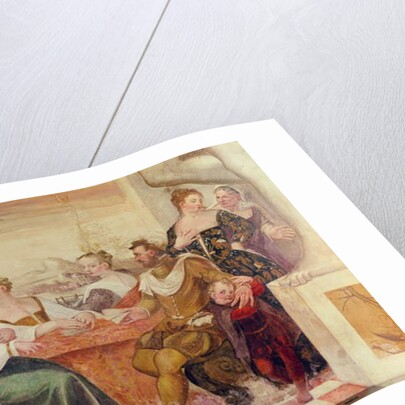 The Card Game, 1570 by Italian School