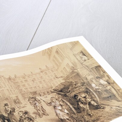 Scenes and Morals of Paris by French School