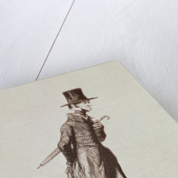 The Employee by Paul Gavarni