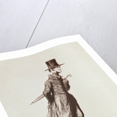 The Employee by Paul Gavarni