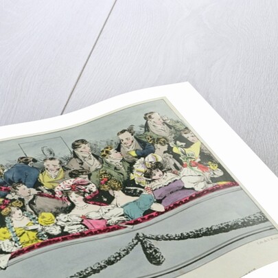 Premiere Loge d'un theatre by Fortune Delarue