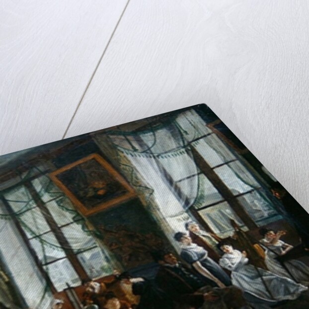 The Studio of Madame Haudebourt-Lescot by Joseph Albrier