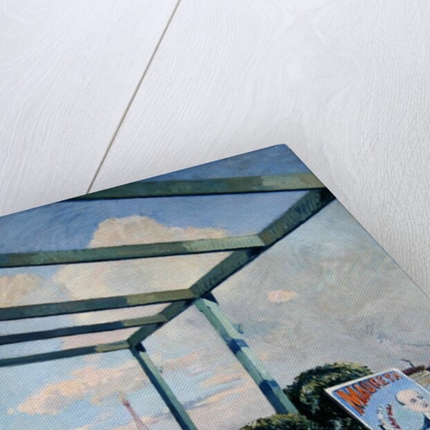 The River at Auteuil at 'Le Point du Jour', 1890 by Louis Jules Dumoulin