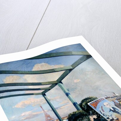 The River at Auteuil at 'Le Point du Jour', 1890 by Louis Jules Dumoulin