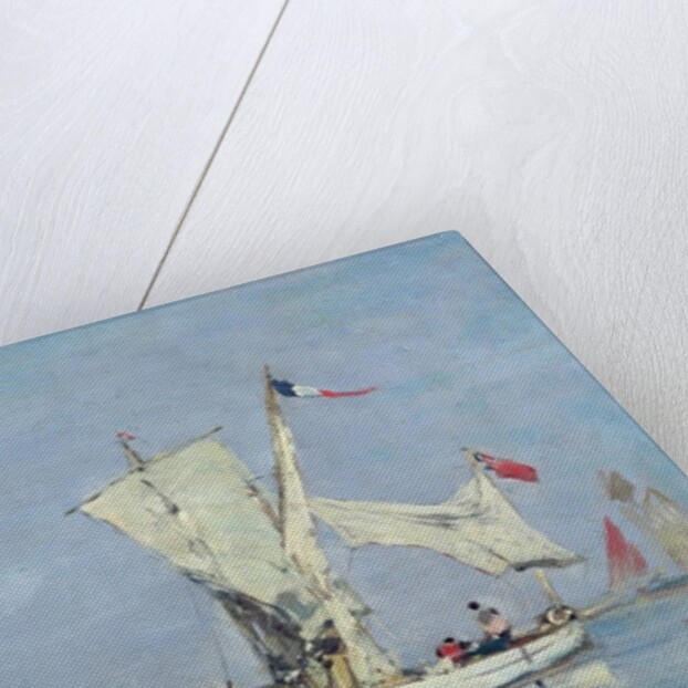 Sailing Boats, c.1869 by Eugene Louis Boudin