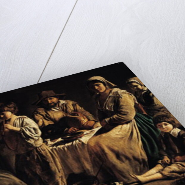 Peasant Family in an Interior, c.1643 by Louis Le Nain