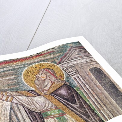 Melchisedech offers Bread at the Altar by Byzantine School