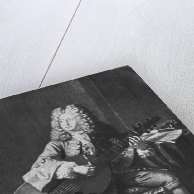 Marin Marais, 1704 by Andre Bouys