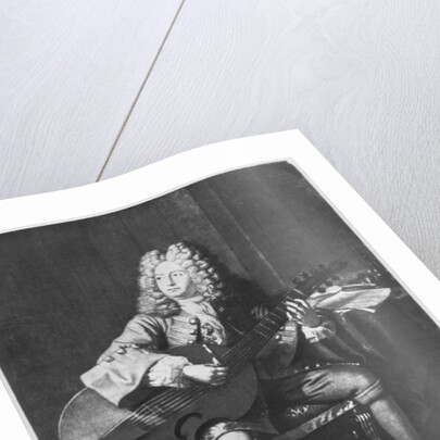 Marin Marais, 1704 by Andre Bouys