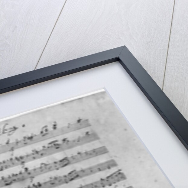 Ms.316, Three Lieder, Opus 65, Number 3, for male choir, 1847 by Robert Schumann