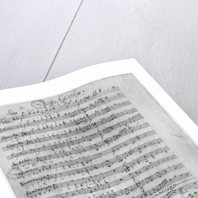 Ms.316, Three Lieder, Opus 65, Number 3, for male choir, 1847 by Robert Schumann