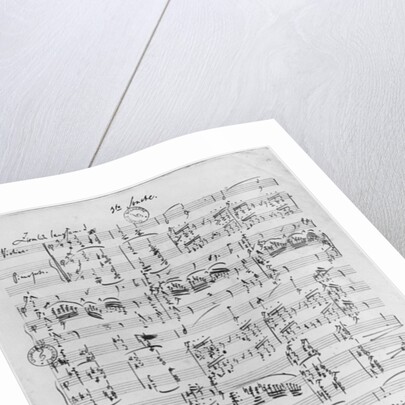 Third Sonata for piano and violin by Robert Schumann