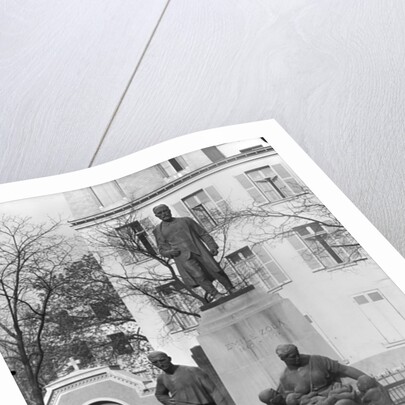 Monument to Emile Zola, avenue Emile Zola, Paris, c.1902-09 by Constantin Emile Meunier