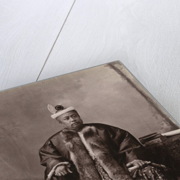 Burmese magistrate, late 19th century by English Photographer