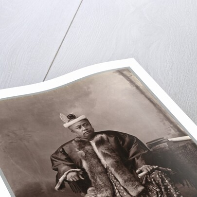 Burmese magistrate, late 19th century by English Photographer