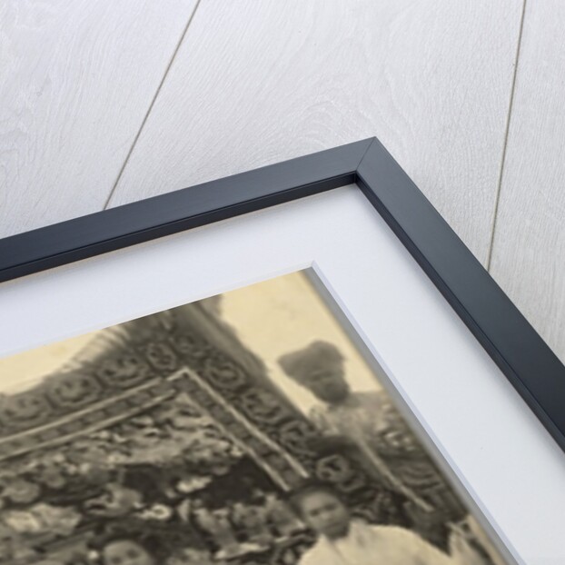 Theatre company, Burma, c.1910 by English Photographer