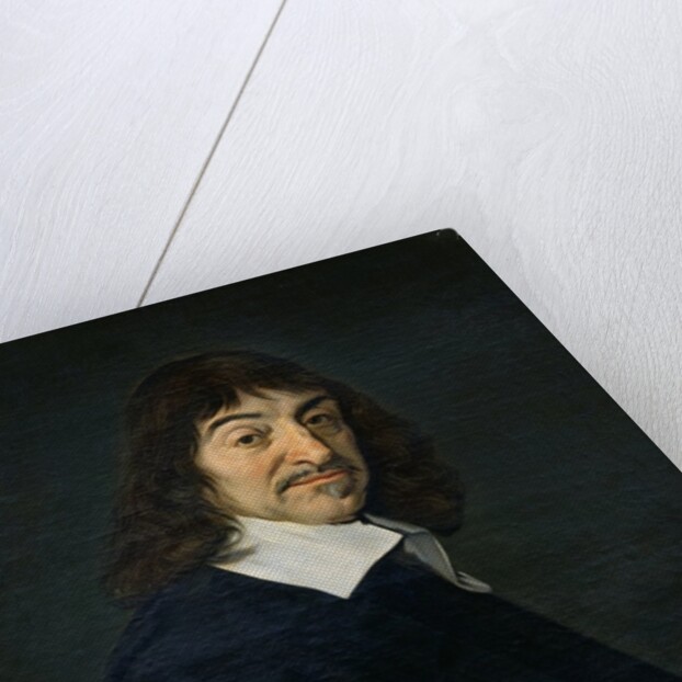 Portrait of Rene Descartes c.1649 by Frans Hals