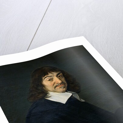 Portrait of Rene Descartes c.1649 by Frans Hals