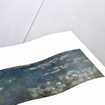 Waterlilies: Green Reflections, 1914-18 by Claude Monet