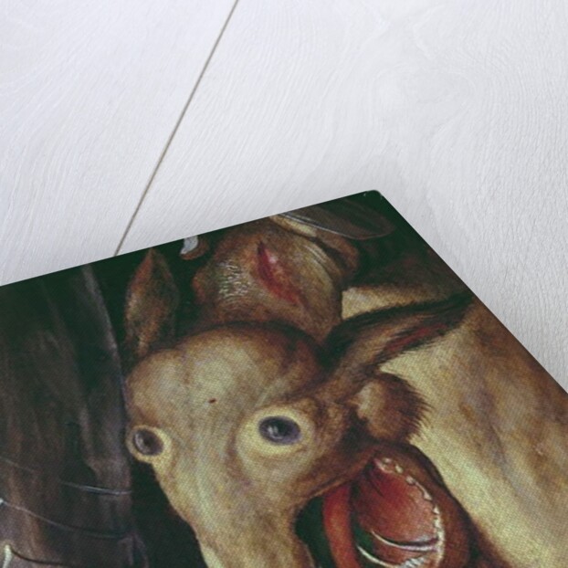 Paumgartner Altarpiece: detail of the Left Hand Wing, depicting the head of the dragon defeated by St. George, c.1500 by Albrecht Dürer or Duerer