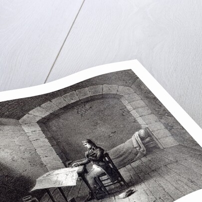 Brigadier-General Bonaparte in prison in the Fort Carre in Nice by French School