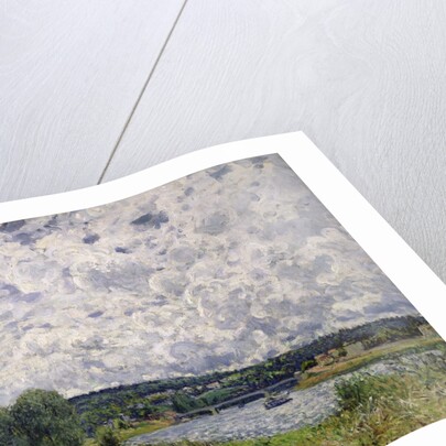 The Seine at Suresnes, 1877 by Alfred Sisley