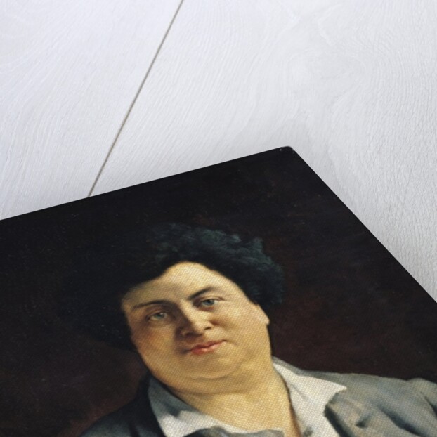 Portrait of Alexandre Dumas pere, 1878 by Charles-Alphonse-Paul Bellay