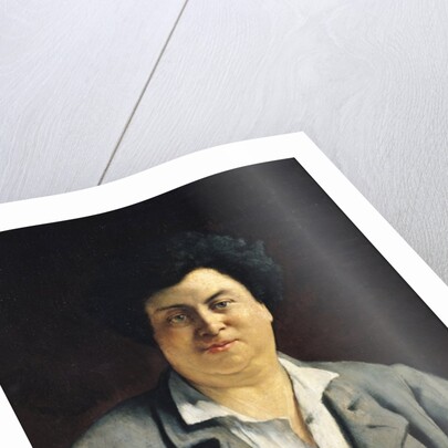 Portrait of Alexandre Dumas pere, 1878 by Charles-Alphonse-Paul Bellay