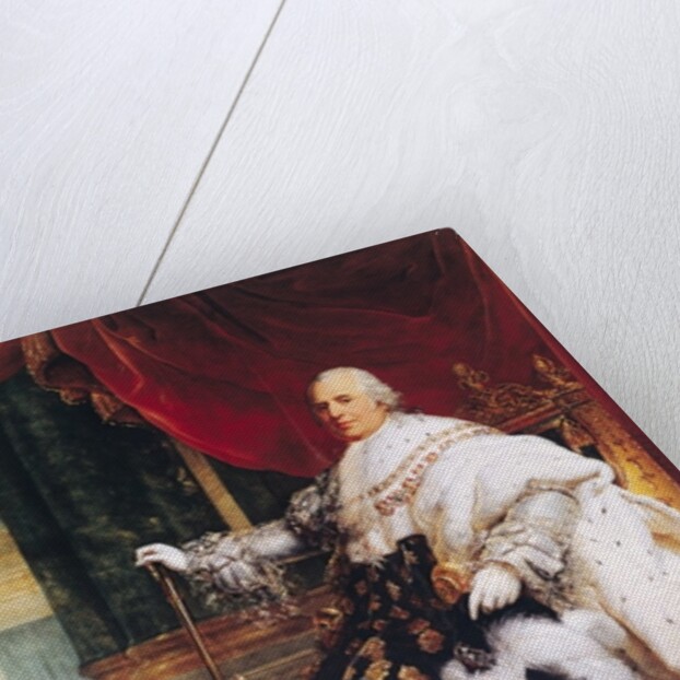 Portrait of King Louis XVIII of France by Francois Pascal Simon Baron Gerard