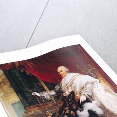 Portrait of King Louis XVIII of France by Francois Pascal Simon Baron Gerard