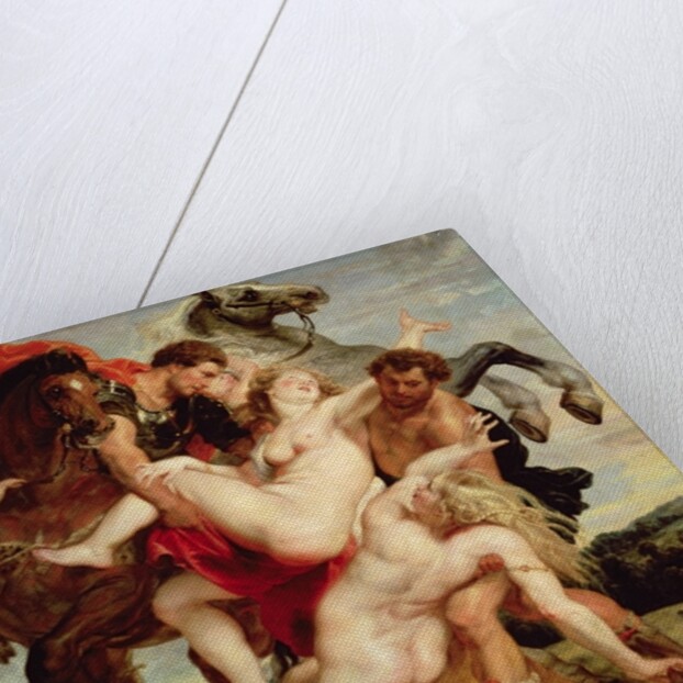 The Rape of the Daughters of Leucippus, 1618 by Peter Paul Rubens