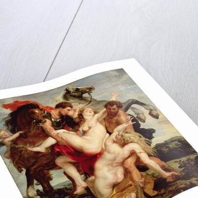 The Rape of the Daughters of Leucippus, 1618 by Peter Paul Rubens