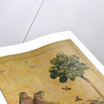 St. Francis of Assisi preaching to the birds, 1299 by Giotto (c.1266-1337)