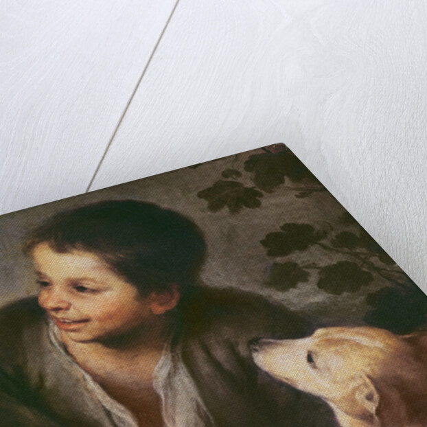 Detail of Children Eating a Pie, 1670-75 by Bartolome Esteban Murillo