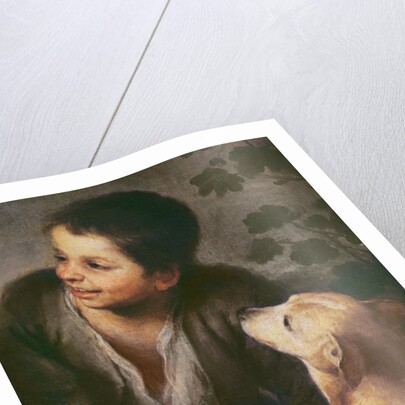 Detail of Children Eating a Pie, 1670-75 by Bartolome Esteban Murillo