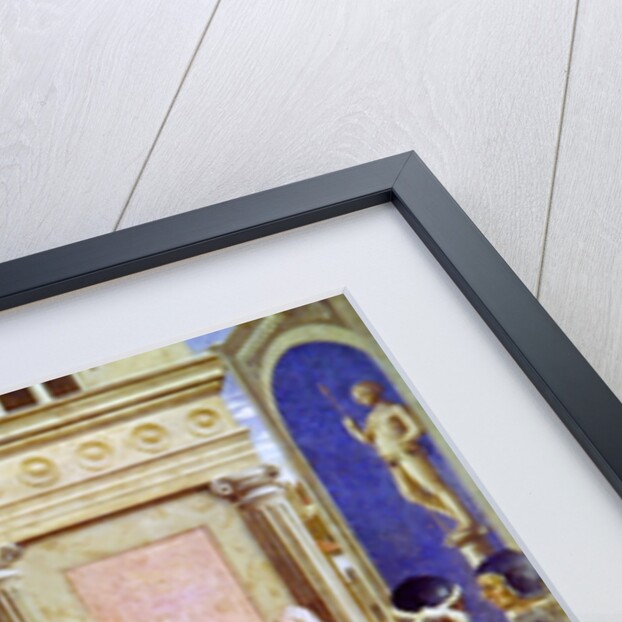 Saints Cosmas and Damian and their brothers before the proconsul Lysias by Fra Angelico