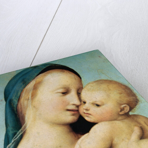 Detail of the 'Tempi' Madonna, 1508 by Raphael