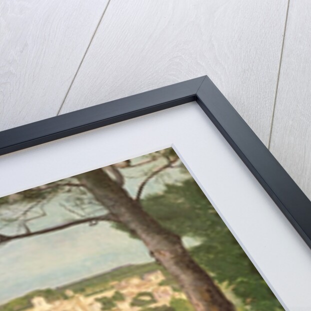 View of the village, Castelnau, 1868 by Jean Frederic Bazille