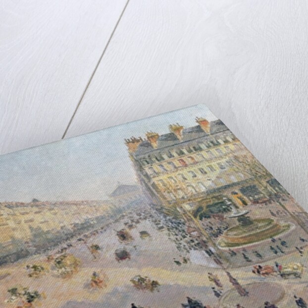 The Avenue de l'Opera, Sunlight, Winter Morning, 1898 by Camille Pissarro