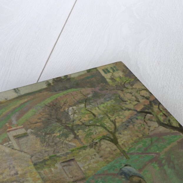 Hillside of the Hermitage, Pontoise, 1873 by Camille Pissarro