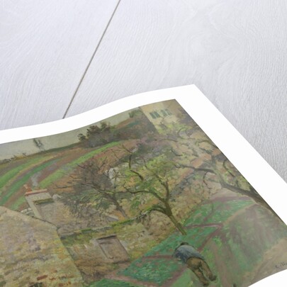 Hillside of the Hermitage, Pontoise, 1873 by Camille Pissarro